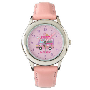 Sweet Purple Pink Ice Cream Truck For Girls Watch