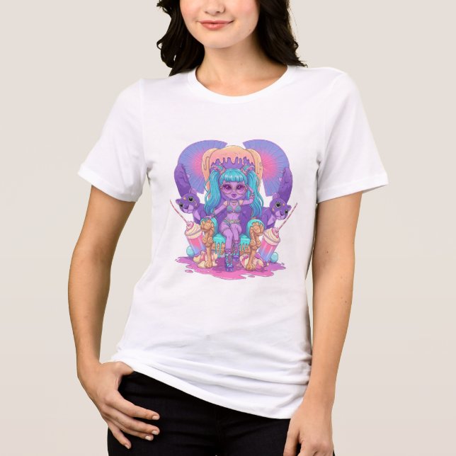 Sweet Queen Baddie Tee 👑🍬 (Front)