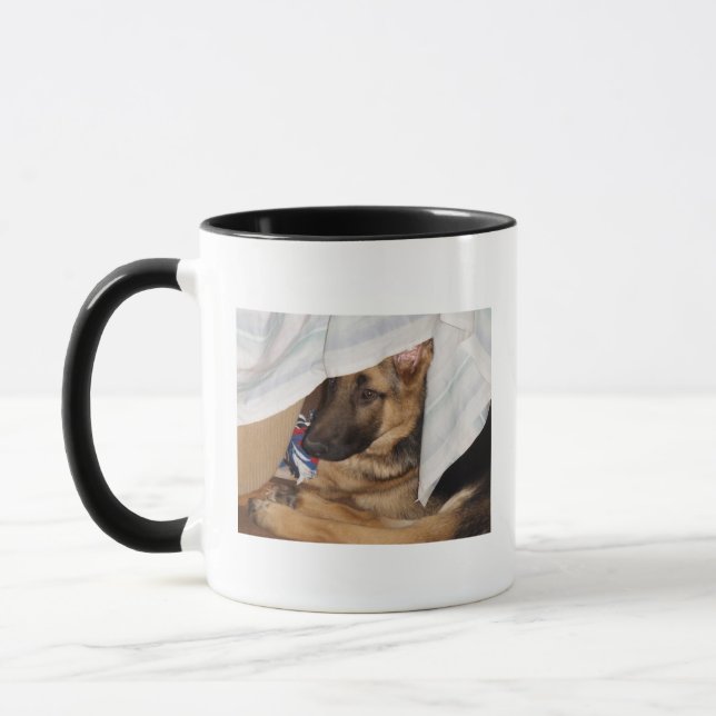 Sweet Quent Plays Peek Mug (Left)