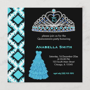 Sweet Quinceanera Invitation