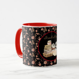 Sweet Racoon Customise Text and Colour Mug