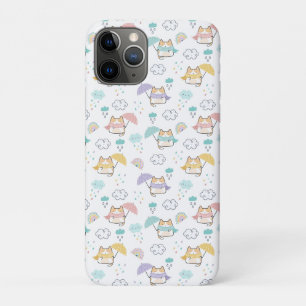 Sweet Rainy Day Pattern iPhone 11 Pro Case