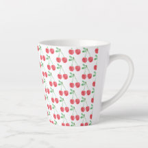 Sweet Red Cherry Delicate Pattern