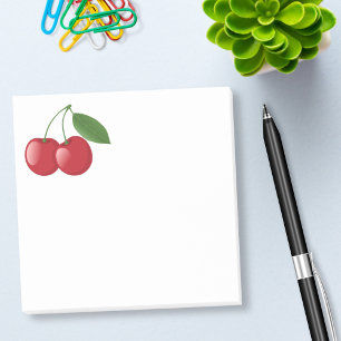 Sweet Red Strawberry Post-it Notes