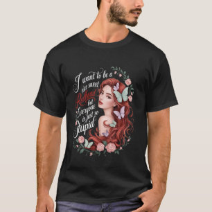 Sweet Redhead Red Hair Redheaded Woman Reddish Red T-Shirt