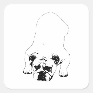Sweet Reflection Square Sticker