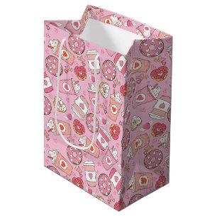 Sweet Retro Valentine's Medium Gift Bag