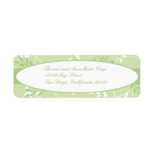 Sweet Rhapsody Return Address Label