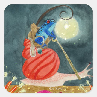 Sweet Ride Square Sticker