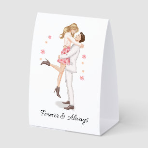 Sweet Romantic Couple Love Postcard