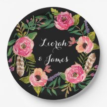 Sweet romantic watercolor flower