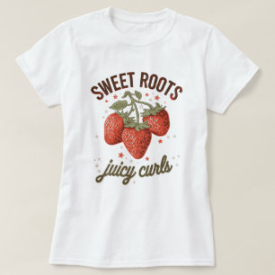 "Sweet Roots" Strawberry Hair Appreciation Tee