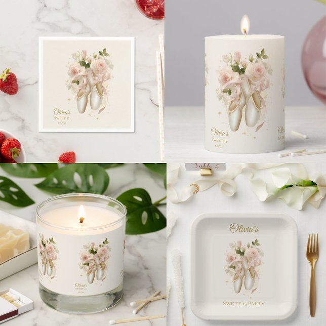 Sweet Rosé Ballet Soirée, custom Napkin (Creator Uploaded)