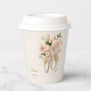Sweet Rosé Ballet Soirée, custom Paper Cups