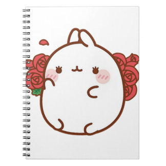 Sweet Rose Bunny Notebook