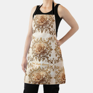 "Sweet Rose Elegance" Apron