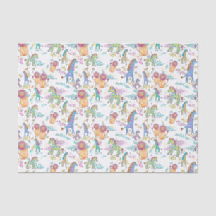 sweet safari cute baby jungle animal tissue paper