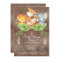 Sweet Safari Jungle Baby Shower Invitation