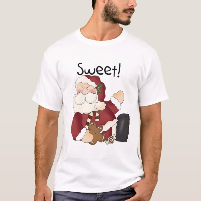 Sweet Santa Holiday Tshirts and Gifts (Front)