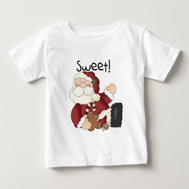 Sweet Santa Holiday Tshirts and Gifts (Front)