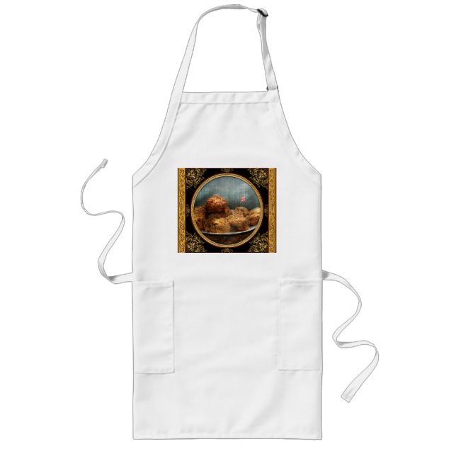 Sweet - Scone - Scones anyone Long Apron (Front)