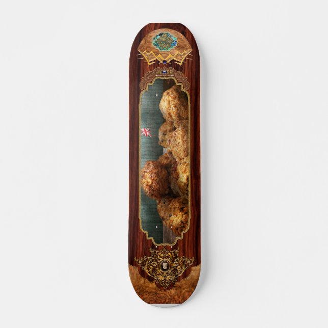 Sweet - Scone - Scones anyone Skateboard (Front)
