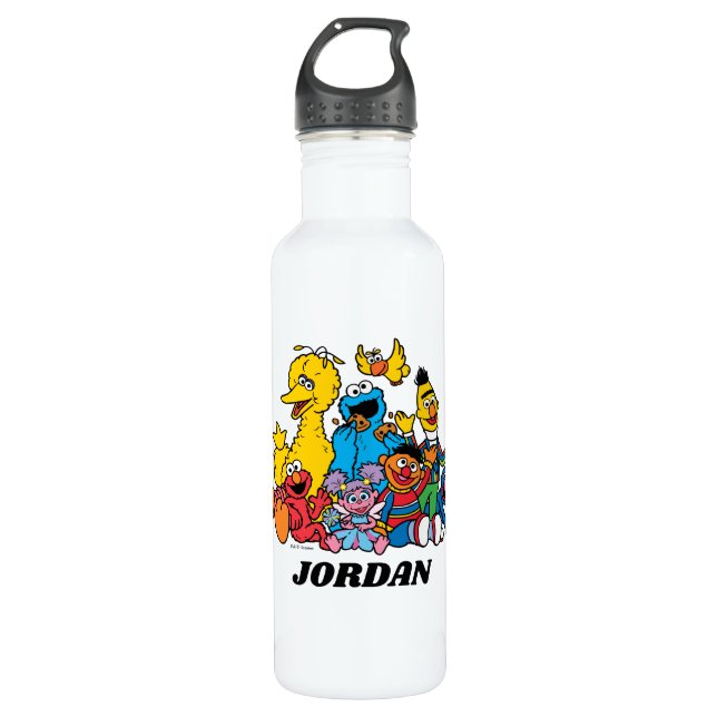 Sweet Sesame Street Pals 710 Ml Water Bottle (Front)