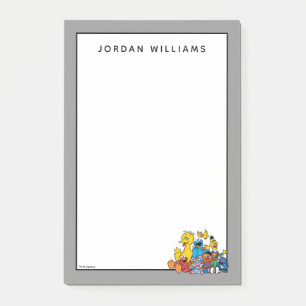 Sweet Sesame Street Pals Post-it Notes