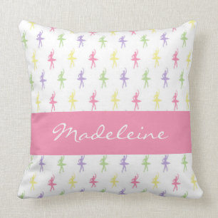 Sweet Shop Ballerina Personalised Cushion