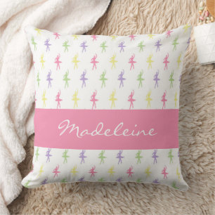 Sweet Shop Ballerina Personalised Cushion