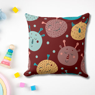 Sweet & Silly Alien Monsters Cushion