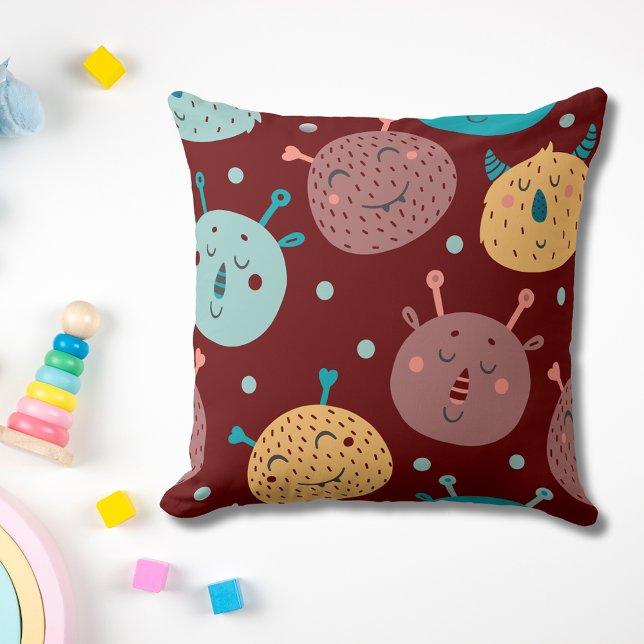 Sweet & Silly Alien Monsters Cushion (Creator Uploaded)