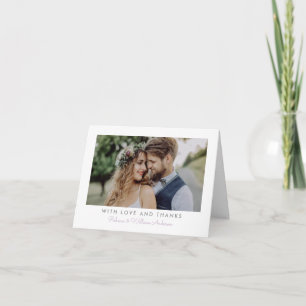 Sweet Simplicity Wedding Thank You Card