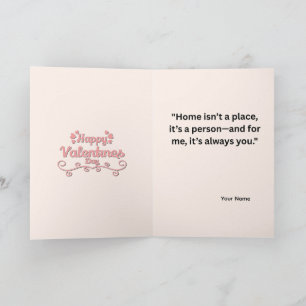 Sweet Sips & Hearts Valentine’s Day Greeting Card