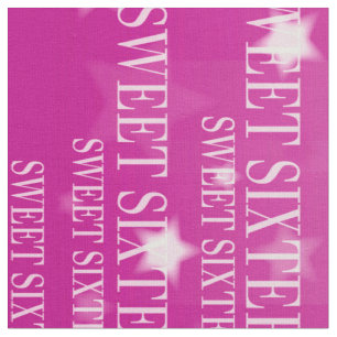 Sweet sixteen fabric