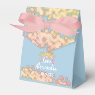 Sweet sixteen Fairytale Princess Favor Box
