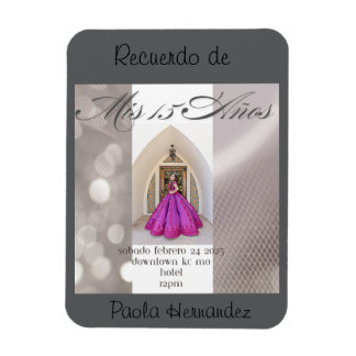 Sweet Sixteen Invitation Magnet, Party Invitation  Magnet