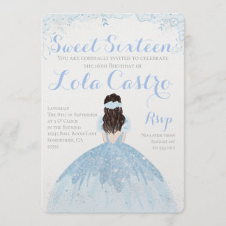 SWEET SIXTEEN INVITE