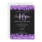 Sweet Sixteen Party Sparkles Purple