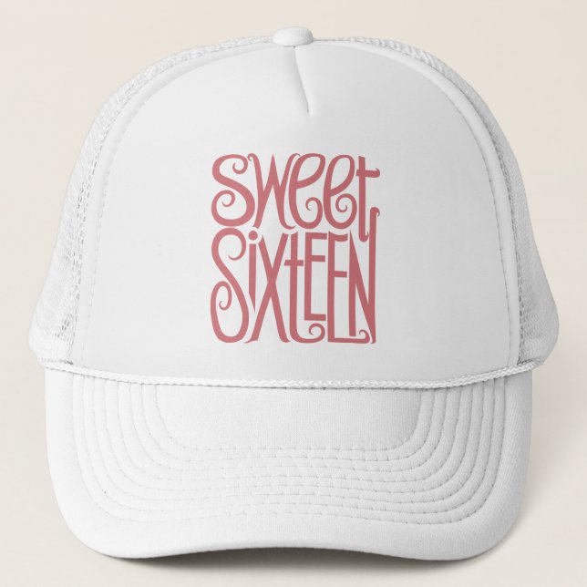 Sweet Sixteen Pink Hat (Front)