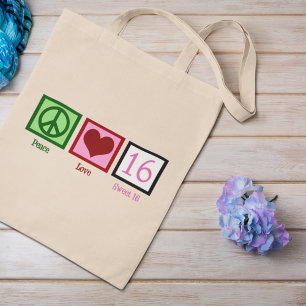 Sweet Sixteen Tote Bag