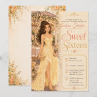Sweet Sixteen Yellow Gazebo