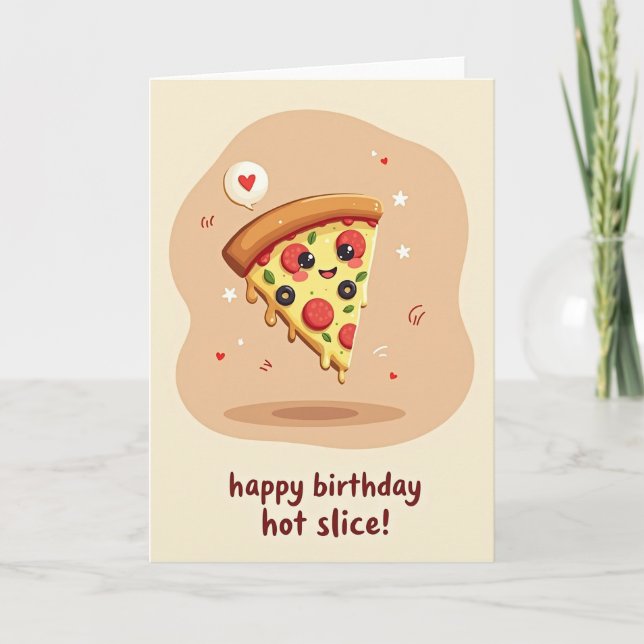 Sweet Slice Birthday Card (Front)