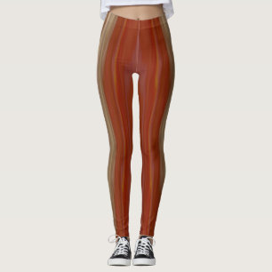 SWEET SLIMMING ~ Russet and Brown ~  Leggings