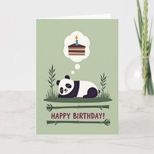 Sweet Slumber Birthday Card