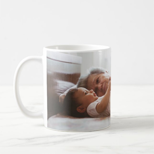 Sweet Smiles Family Newborn Baby Photo Mug (Left)