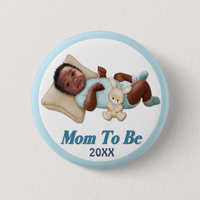 Sweet Smiles - Mum To Be 6 Cm Round Badge (Front)