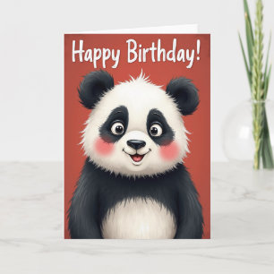 Sweet Smiling Birthday Card
