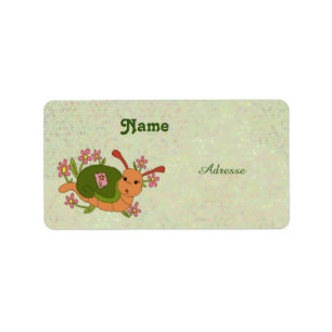 sweet snail label