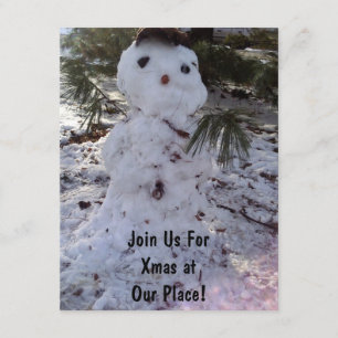 SweeT SNoWMaN Invitation